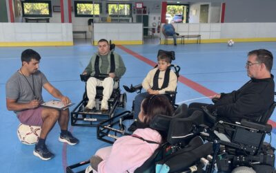 Notre équipe de foot fauteuil entre en championnat !
